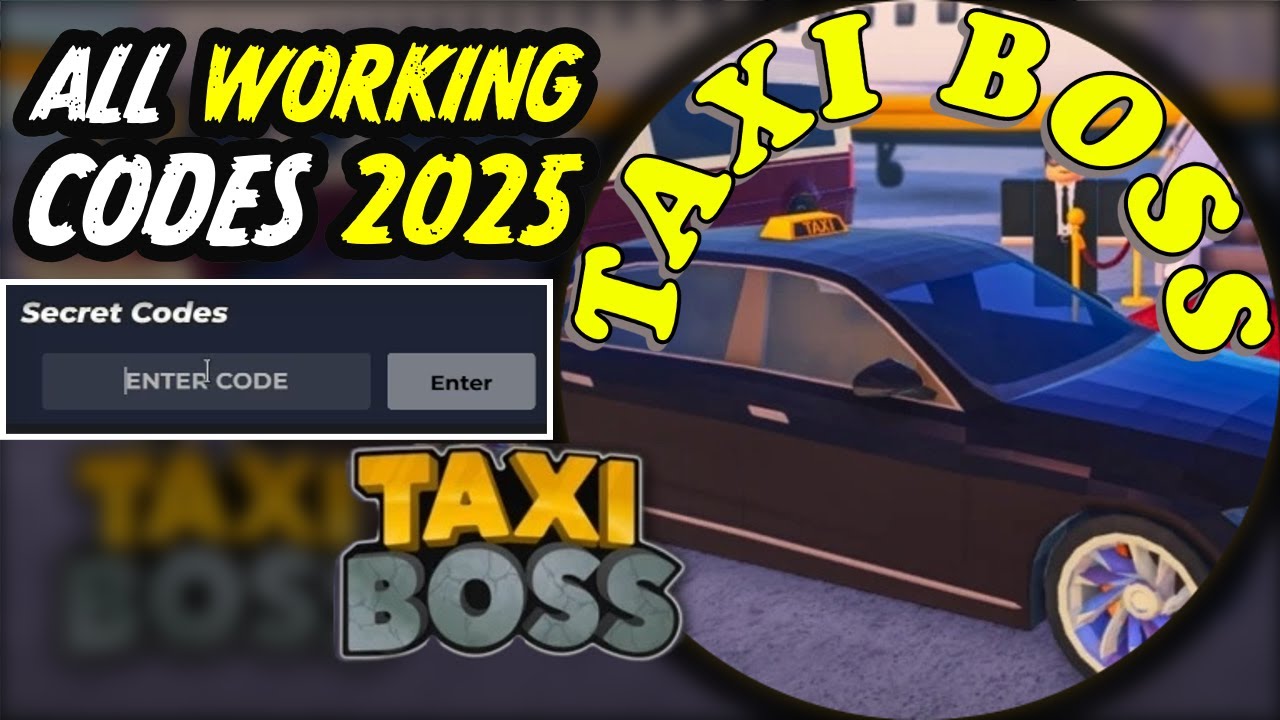 Taxi Boss Codes June 2025 ⚠️New⚠️ ALL WORKING CODES Roblox Taxi Boss ...