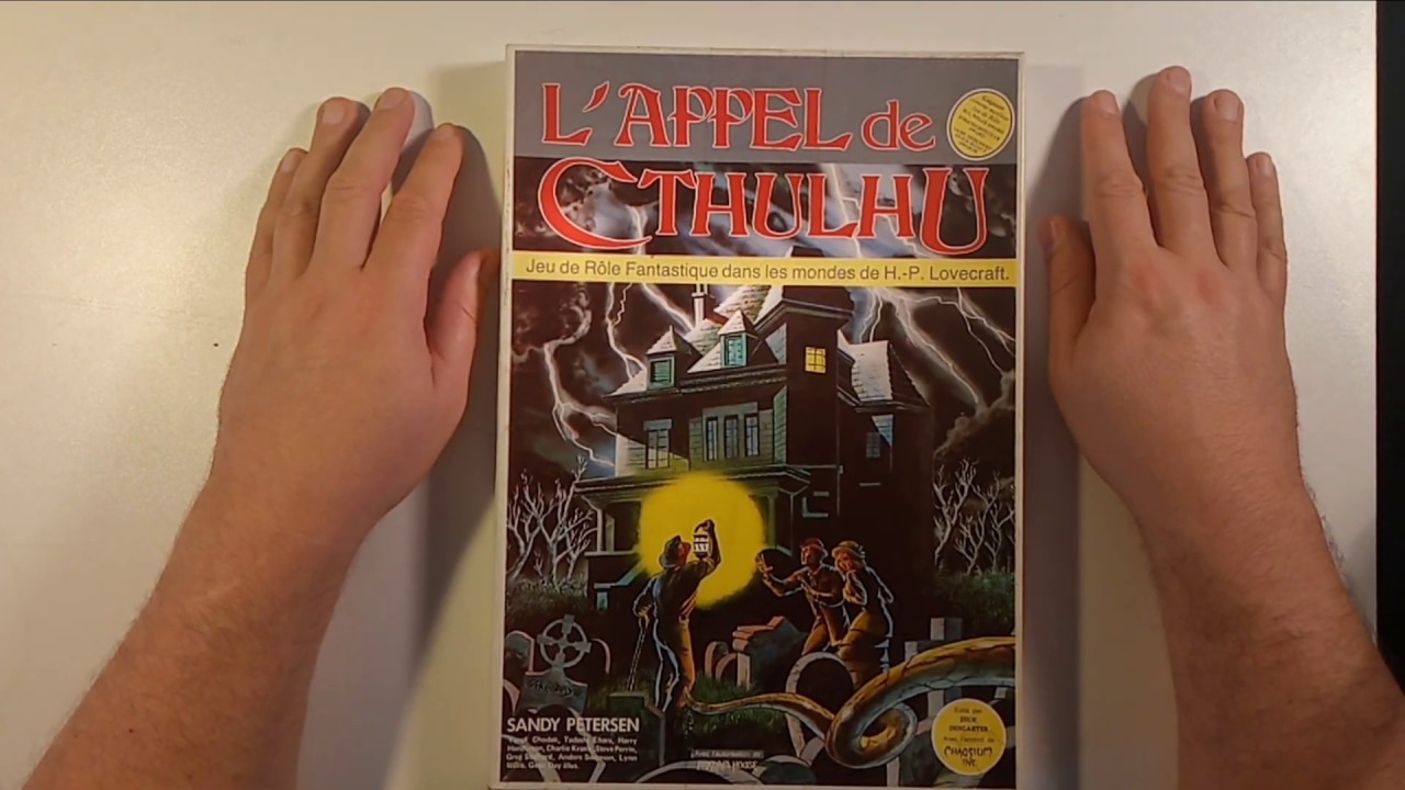 L'Appel De Cthulhu – Trois Ombres – Descartes – Jeu De Rôle Occasion