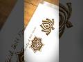 bold lotus mehndi design। Lotus tutorial। Lotus mandala । #mehndidesign #shortsfeed #arabicmehndi