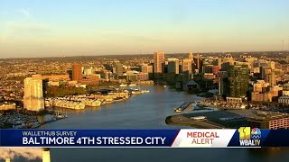 Survey ranks Baltimore fourth most-stressed city in America
