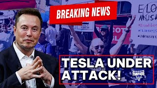 BREAKING NEWS: ELON MUSK AND TESLA UNDER ATTACK BY LEFT-WING FREAKS!