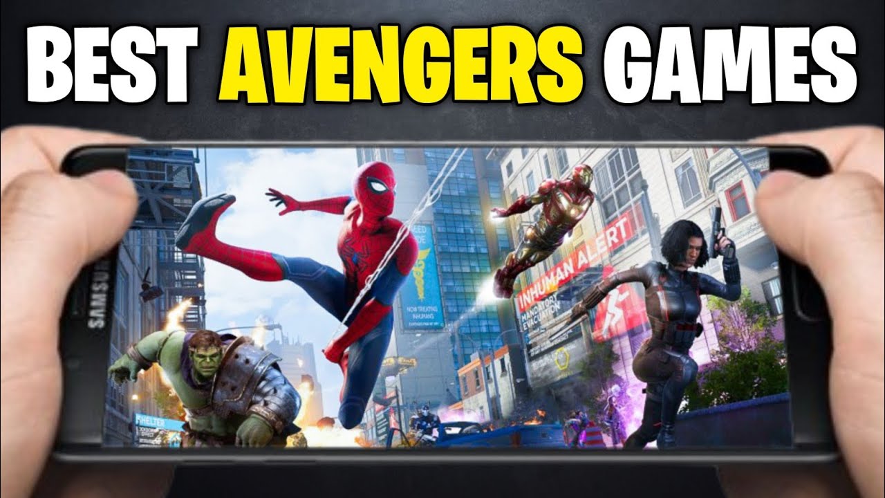 TOP 5 BEST AVENGERS GAMES FOR ANDROID IN 2024 YouTube