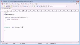 195 Class Constructor
