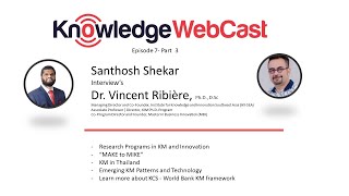 Interview with Dr. Vincent Part 3