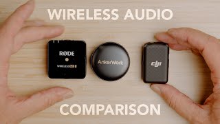 The Best Wireless Mic in 2023? | AnkerWork M650 vs DJI Mic vs Rode Wireless Go II