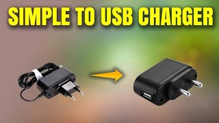 Easy Steps To Convert Your Simple Charger To Usb Diy