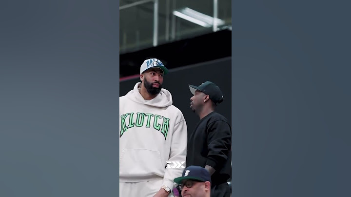 Anthony Davis at the Lakers facility for the first time since being traded