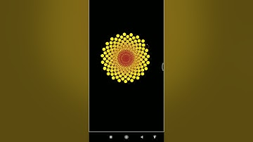 sunflower 🌻 turtle graphics in python #python #code #coding #program