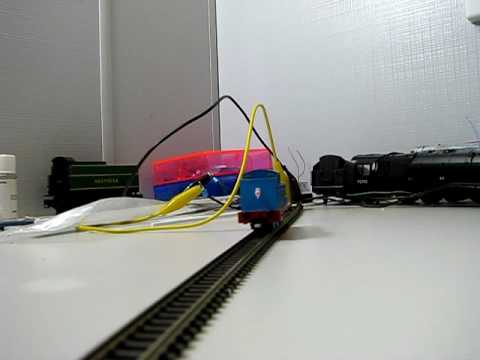 N Gauge Tomas fitted with DCC Lights