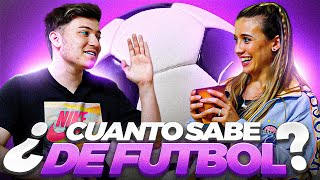 ¿CUÁNTO SABE DE FÚTBOL MORENA BELTRÁN? ¿CUÁNTO SABE DE FÚTBOL MORENA BELTRÁN?