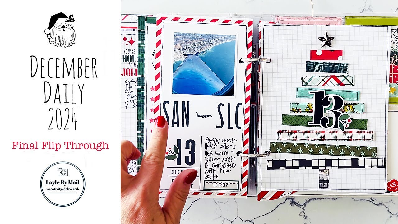 December Daily 2024 Flip Through