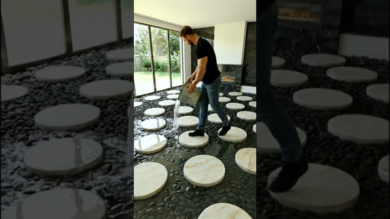 Creating This $20,000 Epoxy Floor With Expensive Calacatta Viola Italian Marble