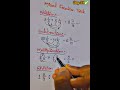 Day-38✅....📚🎯📈💪✨ Mixed fractions trick.#shortsviral #motivation #bankingexams