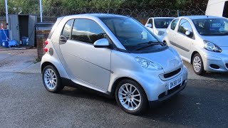 2008 Smart ForTwo (451 Series) 1.0 Passion - Start up and full vehicle tour
