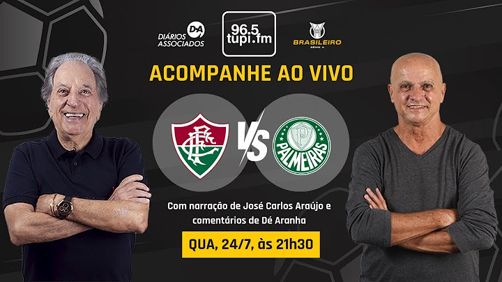 FLUMINENSE 1 x 0 PALMEIRAS - Campeonato Brasileiro - 19ª Rodada - 24/07/2024 - AO VIVO