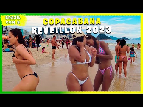 REVEILLON 2023: AMAZING DAY IN COPACABANA BEACH - RIO DE JANEIRO