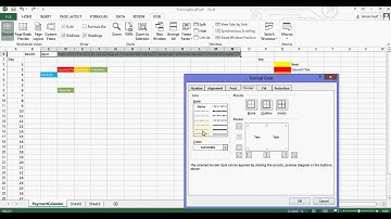 Microsoft Excel 2013 - Borders, Fonts And Alignment