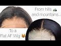 get the top of your wig to lay FLAT | Easy Styling Tips you NEED to know in 2020