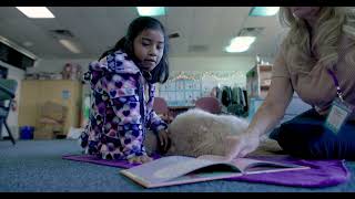 Experience a pet therapy program that sparks a love of reading and builds confidence