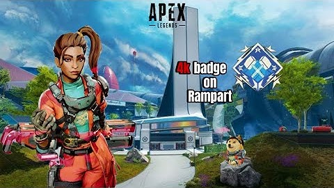 GUIDE how to make a 4k badge on Rampart in Apex Legends