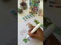 How to Draw Tropical Plants with Markers | Step-by-Step Process #markerrendering  #ohuhumarkers