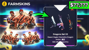 I TRIED TO PULL GLOCK FADE! Farmskins Promo Code 2025 | Farmskins Case Opening