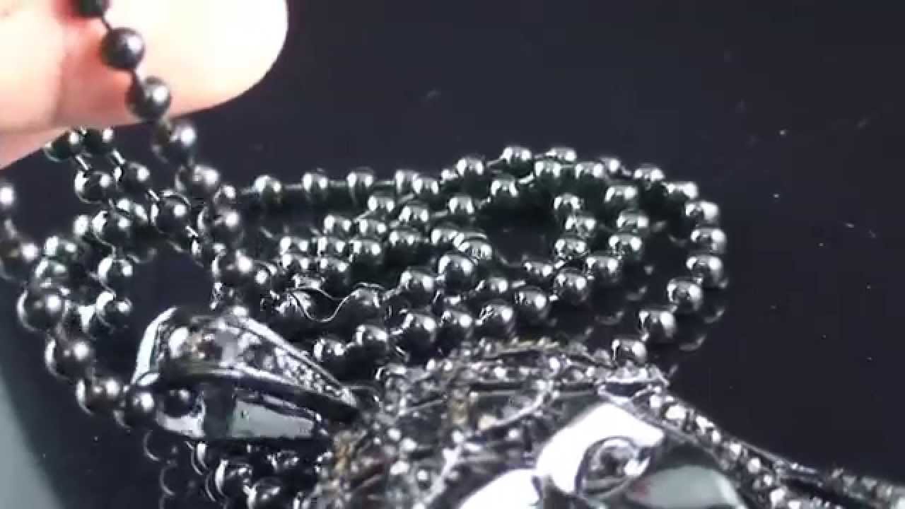 Custom Lab Made Kanye West Jay-z Black Jesus Pendant