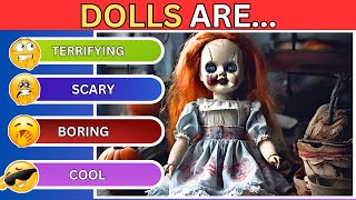 HOW SCARED ARE YOU?TIER LIST FEARS QUIZ