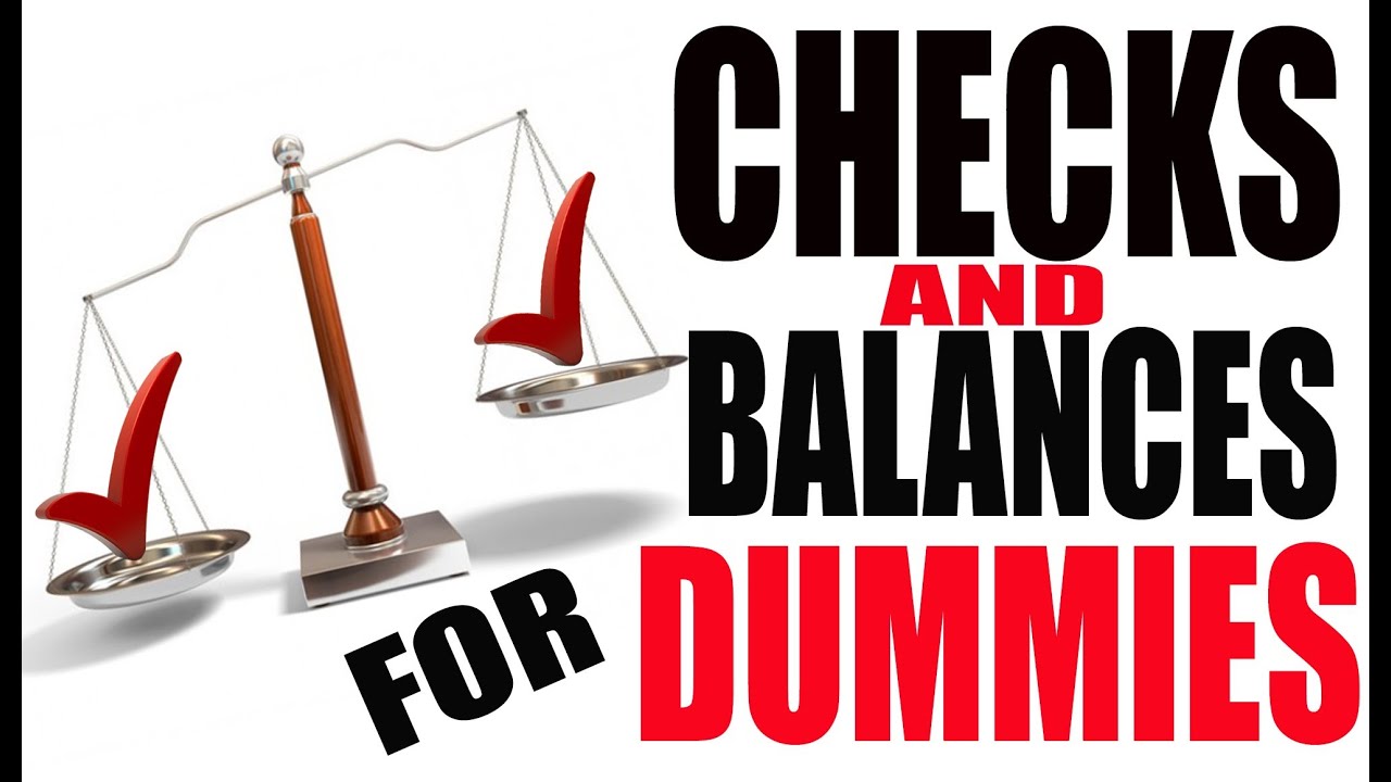 What is the concept behind the checks and balances system of the U.S. government?
