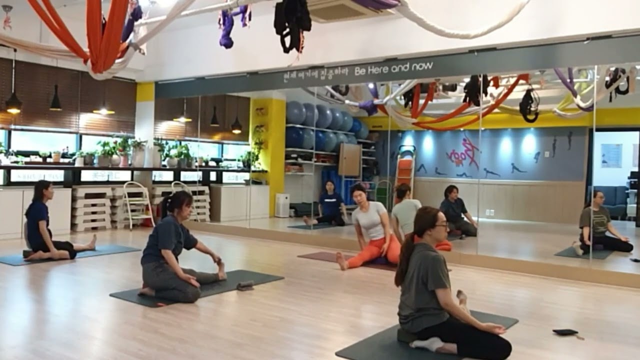 블럭 요가 수업영상