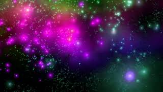 rainbow light particle galaxy loop animation (8m01s)