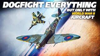 Dogfight Everything But Only In WWII Aircraft | Digital Combat Simulator | DCS |