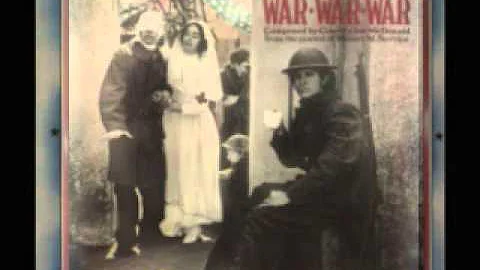 Country Joe McDonald War War War Robert W. Service...