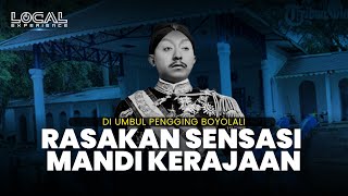 The Refreshing Bathing of a King at Umbul Pengging Boyolali