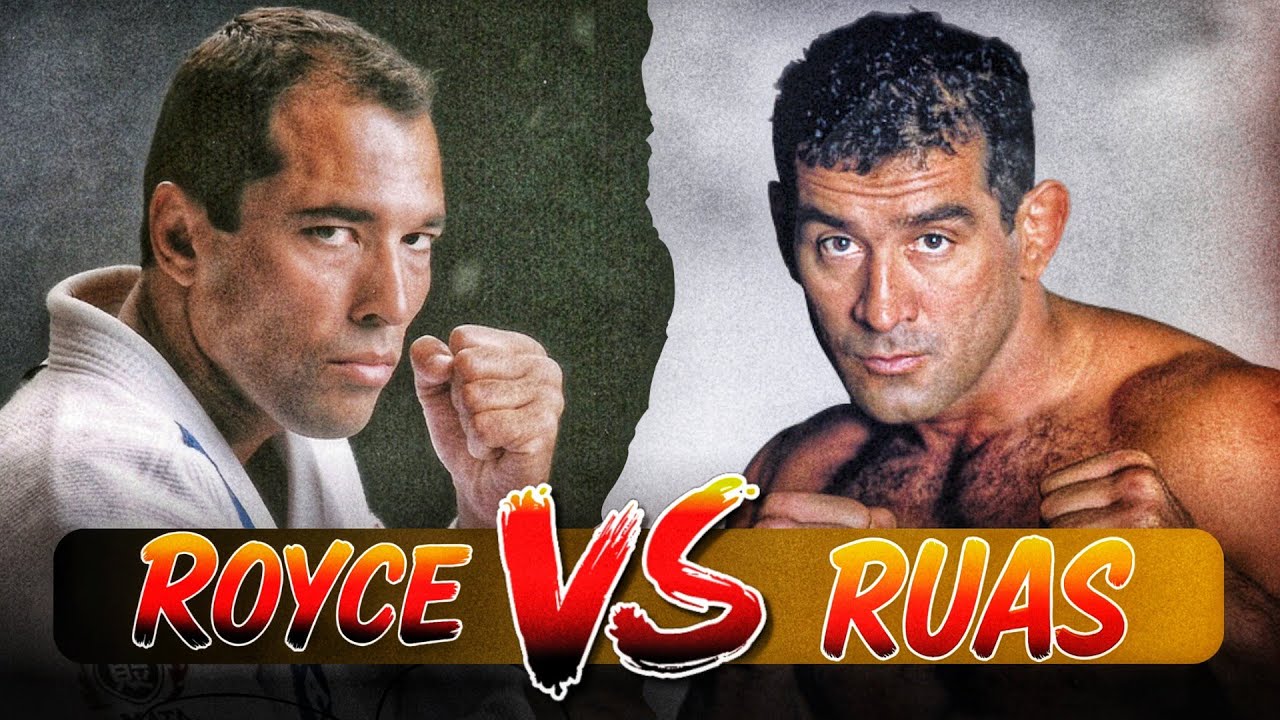 ROYCE GRACIE VS MARCO RUAS | Quem levaria esse combate, A INOVAÇÃO OU O ...