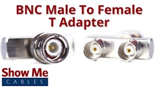 BNC Male to Female T Adapter #3005