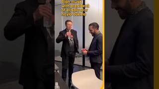 Elon musk meeting with president of El salvador Nayib bukele at giga texas.#elon musk #tesla