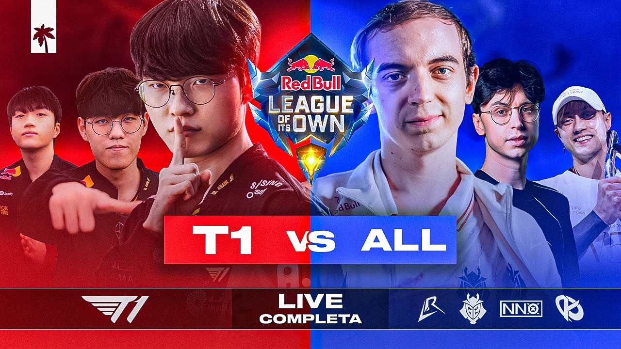 Live completa: RedBull League Of Its Own | ILHA DAS LENDAS