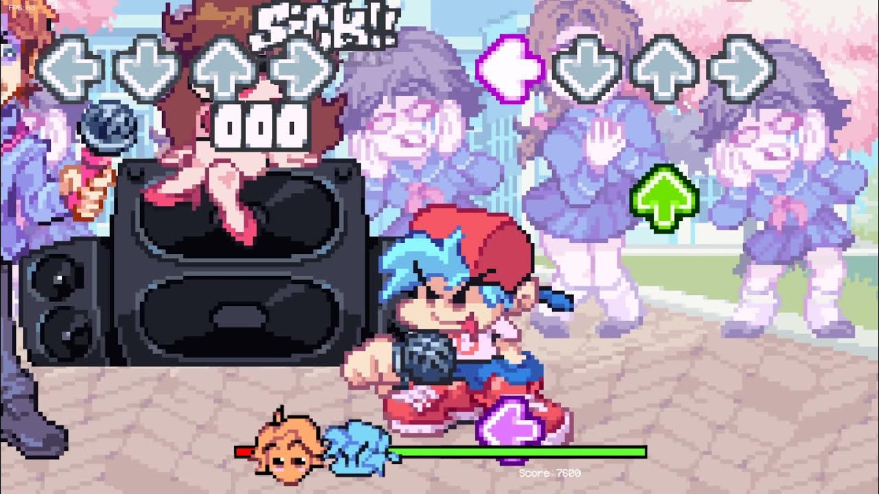 FNF Custom Dialogue for Senpai, Roses, and Thorns YouTube