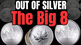 The Big Eight Just RAN OUT of Silver, Price to REVERSE on Wednesday