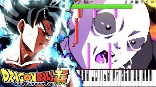 Ultra Instinct REBORN Once Again!! - Dragon Ball Super OST / Episode 128 BGM (Piano Tutorial) chords