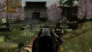 Call of Duty 5: WaW Beta Gameplay - Match 10 (New Modes +  New Guns)