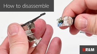 Tutorial: How to Disassemble the FM45 EL Cat.6A