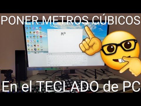 ≫ Como Poner Metros Cúbicos En El Teclado 2023