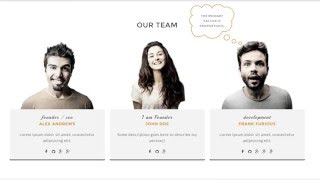Team Member Tooltip Widget for "Clymene" Muse Template