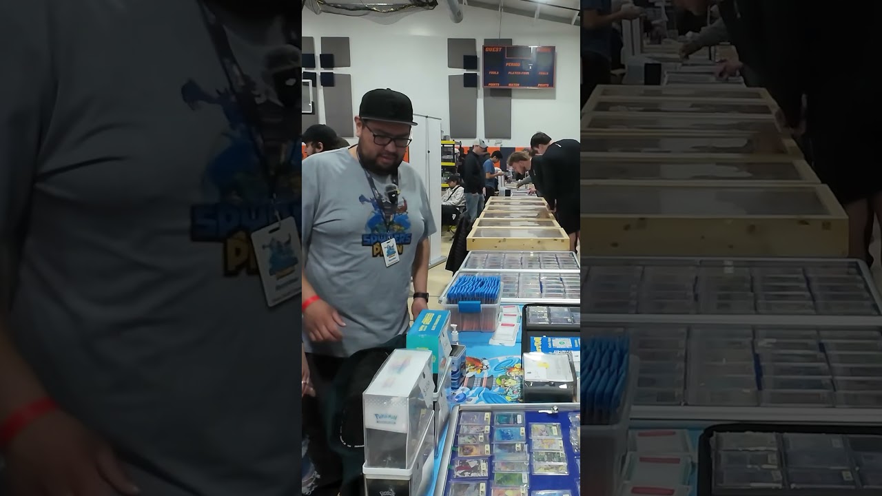 1st vendor POV clip w/ @OldSkoolPokemon editing done by @digitoadsolutions #pokemoncards #cards