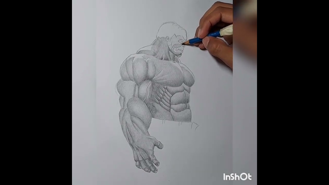 Dibujando a Hulk!!! 