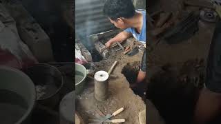 Proses Pembuatan Pisau Dapur #shorts