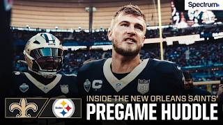 Information Tyler Shough leads Saints Pregame Huddle in Paris vs. Steelers News
