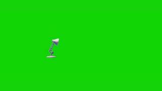 pixar lamp green screen